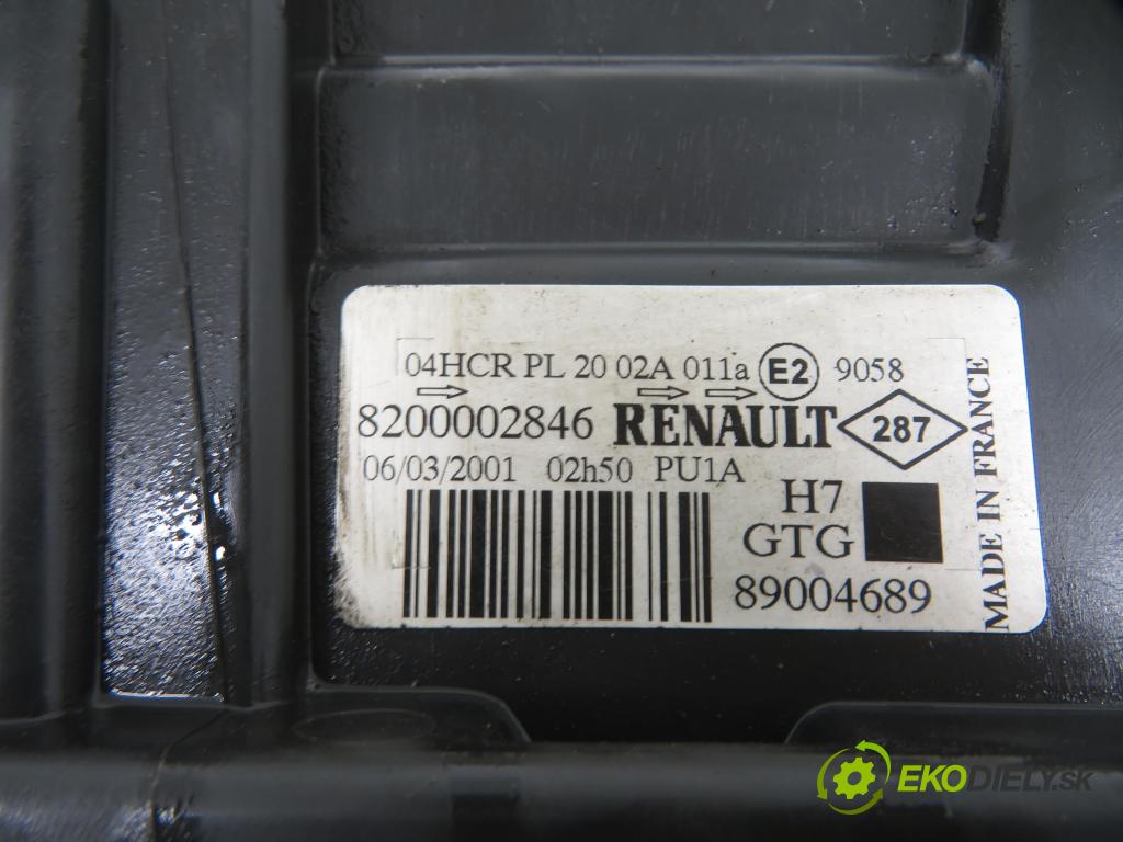 RENAULT LAGUNA II Grandtour (KG0/1_) KOMBI 2001 79,00 1.6 16V (KG0A, KG0L) - K4M 710 1598,00 Svetlo LP 8200002846 ; 89003523 ; 89004689