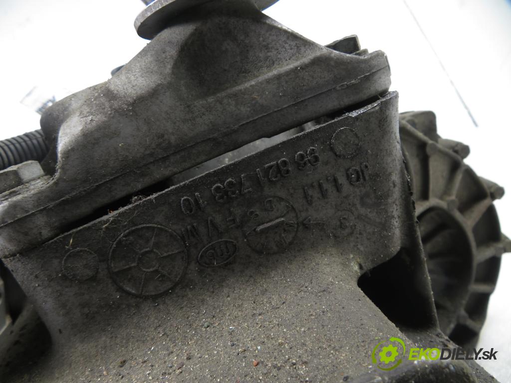 CITROEN C4 Picasso I (UD_) MINIVAN 2008 100,00 2.0 HDi 138 - RHJ (DW10BTED4) 1997,00 Prevodovka 9664965580 ; 9682173310 ; P6000ED3