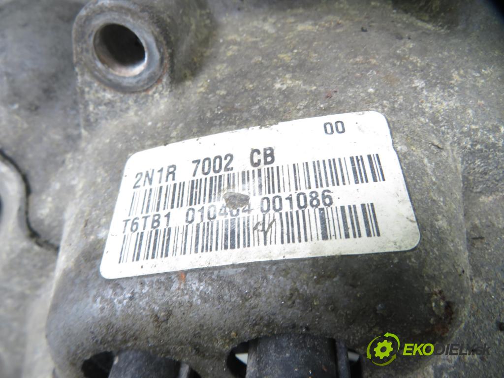 FORD FIESTA V (JH_, JD_) HB 2004 59,00 1.4 16V - FXJB 1388,00 Prevodovka MANUALNA 2N1R7002CB ; 98WT7F096AC