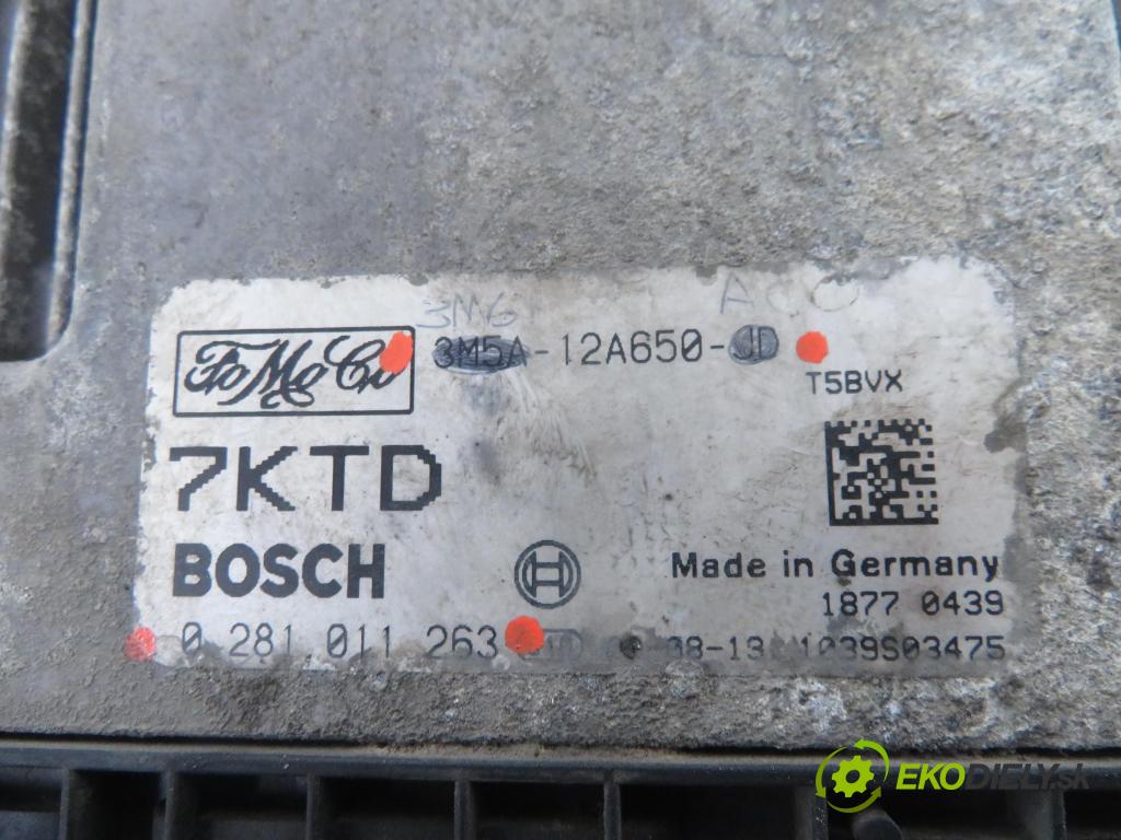 MAZDA 3 (BK) HB 2004 80,00 1.6 DI Turbo 109 - Y601 (PSA) 1560,00 Riadiaca jednotka Motor 3M5A12A650JD ; 0281011263