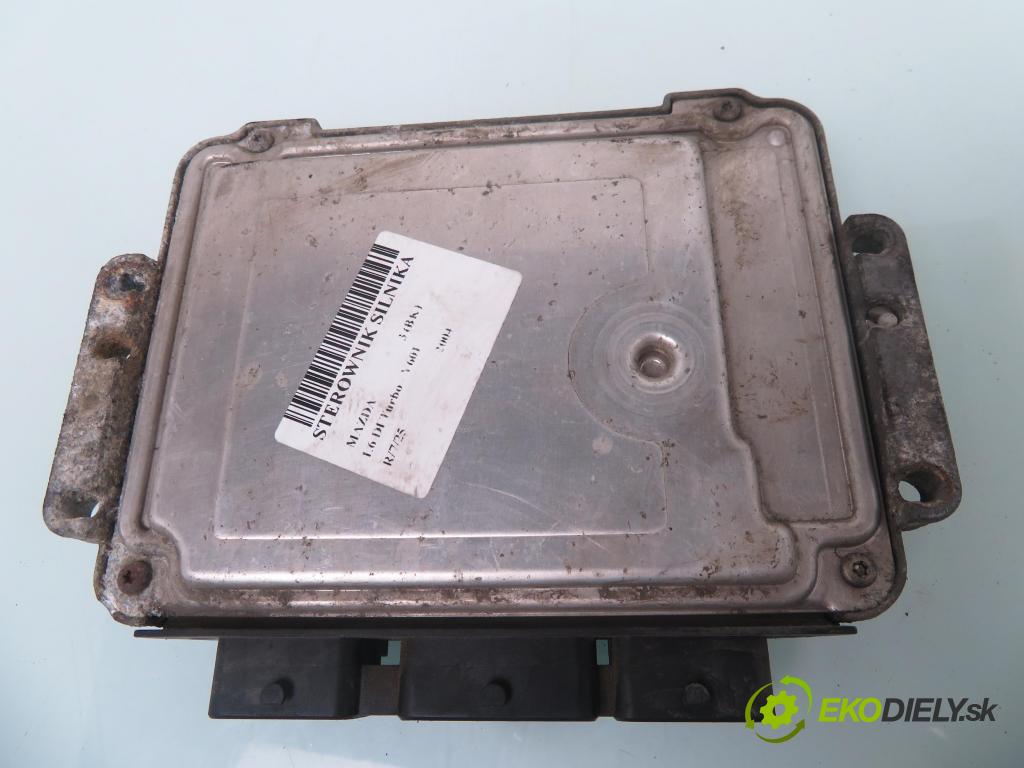MAZDA 3 (BK) HB 2004 80,00 1.6 DI Turbo 109 - Y601 (PSA) 1560,00 Riadiaca jednotka Motor 3M5A12A650JD ; 0281011263