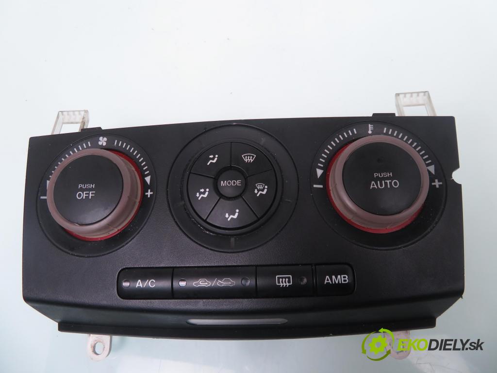 MAZDA 3 (BK) HB 2004 80,00 1.6 DI Turbo 109 - Y601 (PSA) 1560,00 Panel kúrenia KLIMATRONIK K1900BP4N