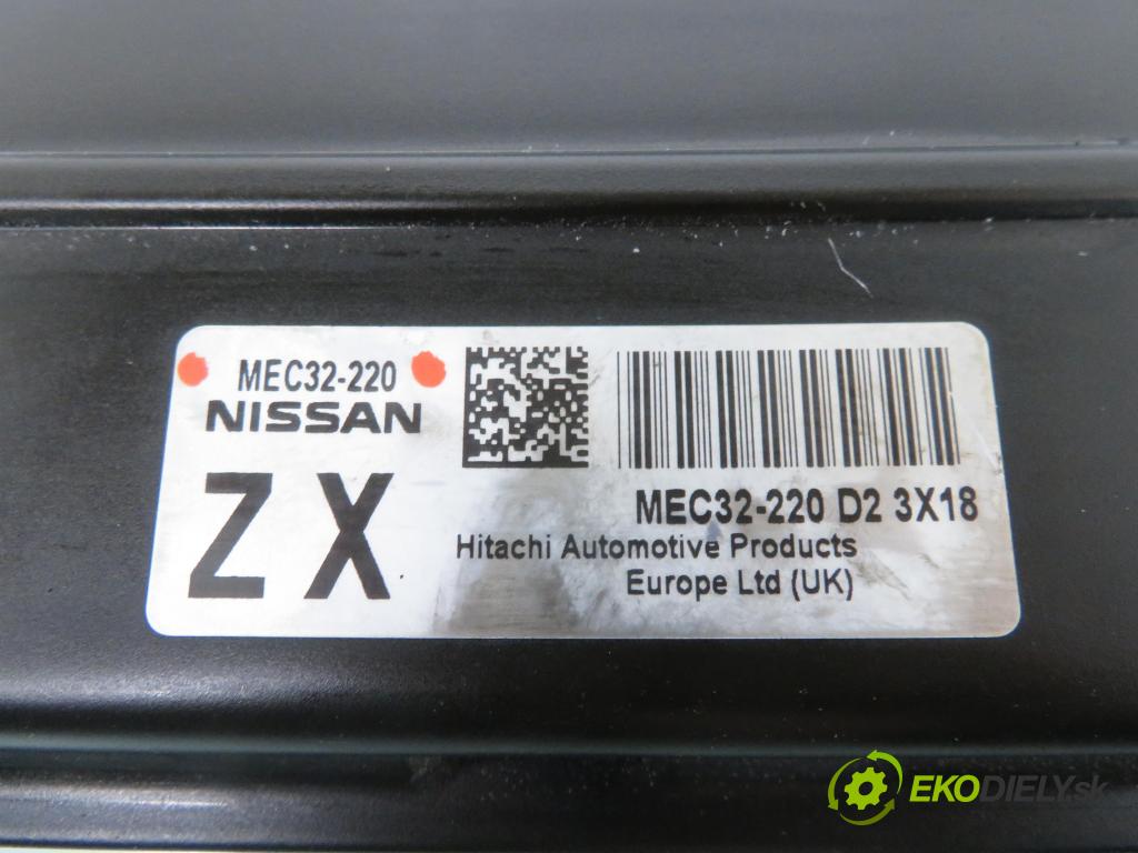 NISSAN ALMERA II Hatchback (N16) HB 2003 85,00 1.8 - QG18DE 1769,00 Riadiaca jednotka Motor MEC32220