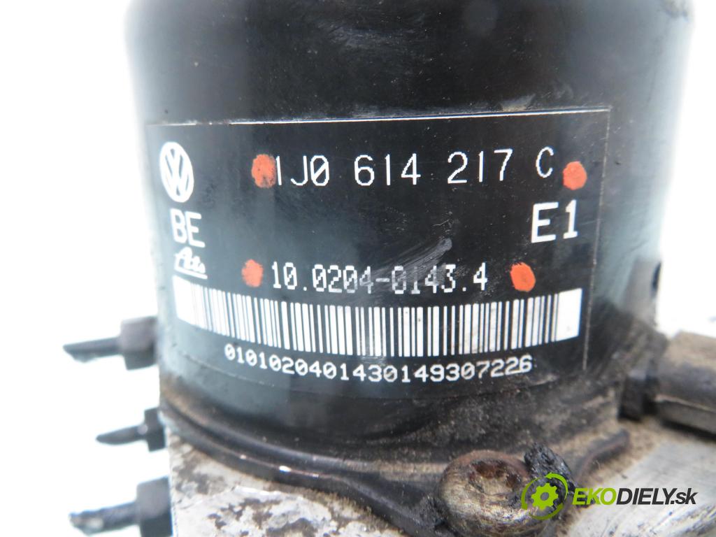 VW BORA (1J2) SEDAN 2001 85,00 2 - AZJ 1984,00 Pumpa ABS 1J0907379H ; 1J0614217C ; 10020401434 (Pumpy ABS)