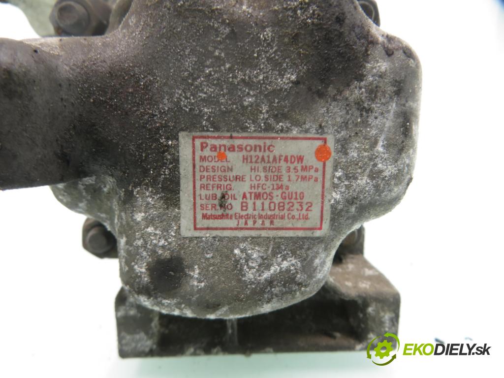 MAZDA 6 sedan (GG) SEDAN 2002 122,00 2.3 - L3C1 2261,00 KOMPRESOR: klimatizácie H12A1AF4DW (Kompresory klimatizácie)