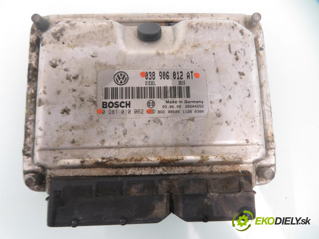 SEAT LEON (1M1) HB 2004 81,00 1.9 TDI - AHF 1896,00 Riadiaca jednotka Motor 038906012AT ; 0281010062