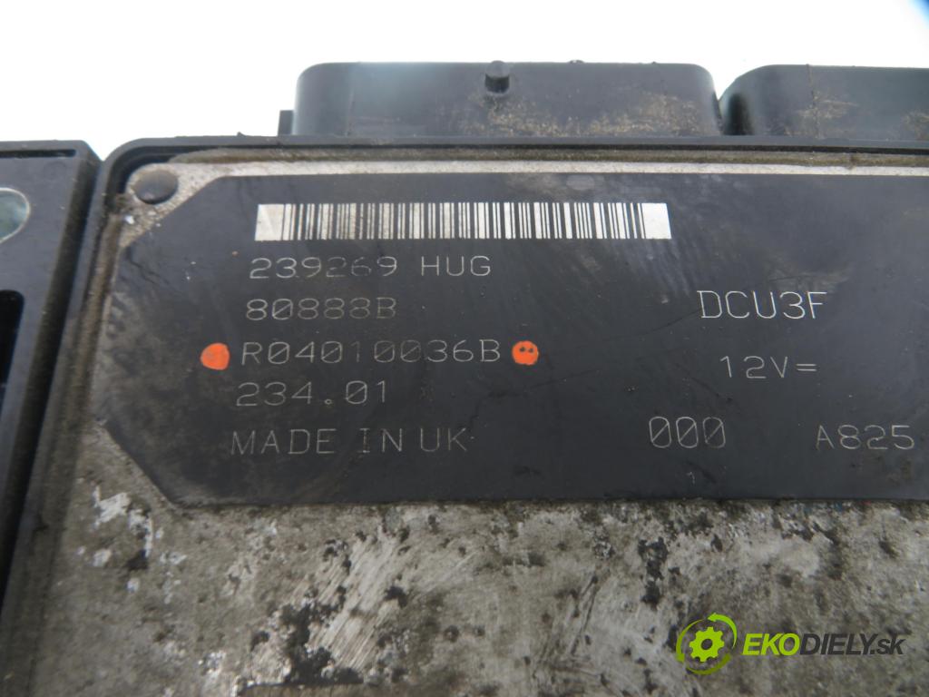 FIAT DOBLO nadwozie wielkoprzestrzenne (MPV) (119_, 223_) VAN 2001 46,00 1.9 D (223AXB1A) - 223 A6.000 1910,00 Riadiaca jednotka Motor R04010036B ; 46737473