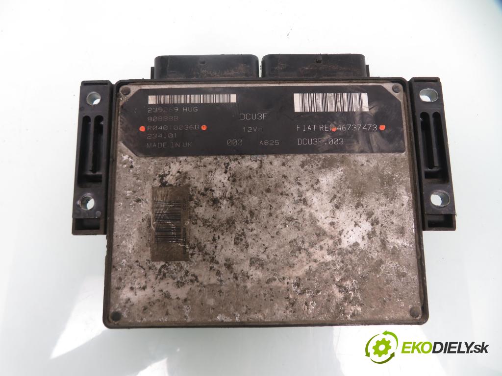 FIAT DOBLO nadwozie wielkoprzestrzenne (MPV) (119_, 223_) VAN 2001 46,00 1.9 D (223AXB1A) - 223 A6.000 1910,00 Riadiaca jednotka Motor R04010036B ; 46737473