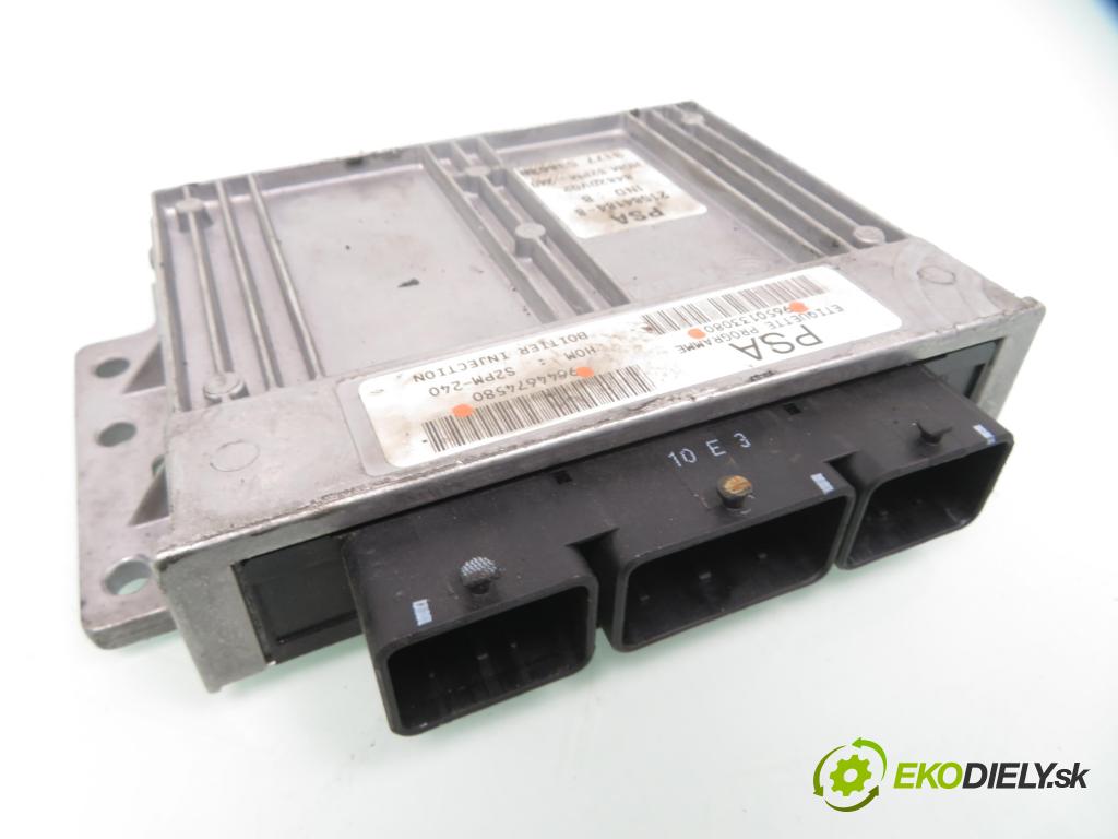 CITROEN C5 I (DC_) LIFTBACK 2003 85,00 1.8 16V (DC6FZB, DC6FZE) - 6FZ (EW7J4) 1749,00 Riadiaca jednotka Motor 9650133080 ; 9644674580
