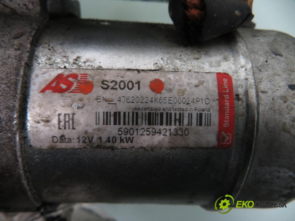 OPEL MERIVA A nadwozie wielkoprzestrzenne (MPV) (X03) HB 2006 74,00 1.7 CDTI 101 - Z 17 DT 1686,00 Štartér S2001 (Štartéry)