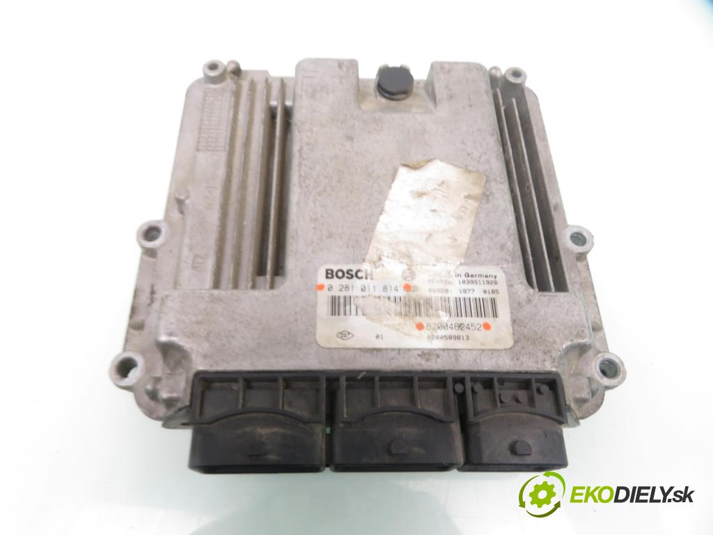 RENAULT SCENIC II (JM0/1_) MINIVAN 2006 110,00 2.0 dCi (JM1K) - M9R 700 1995,00 Riadiaca jednotka Motor 0281011814 ; 8200462452