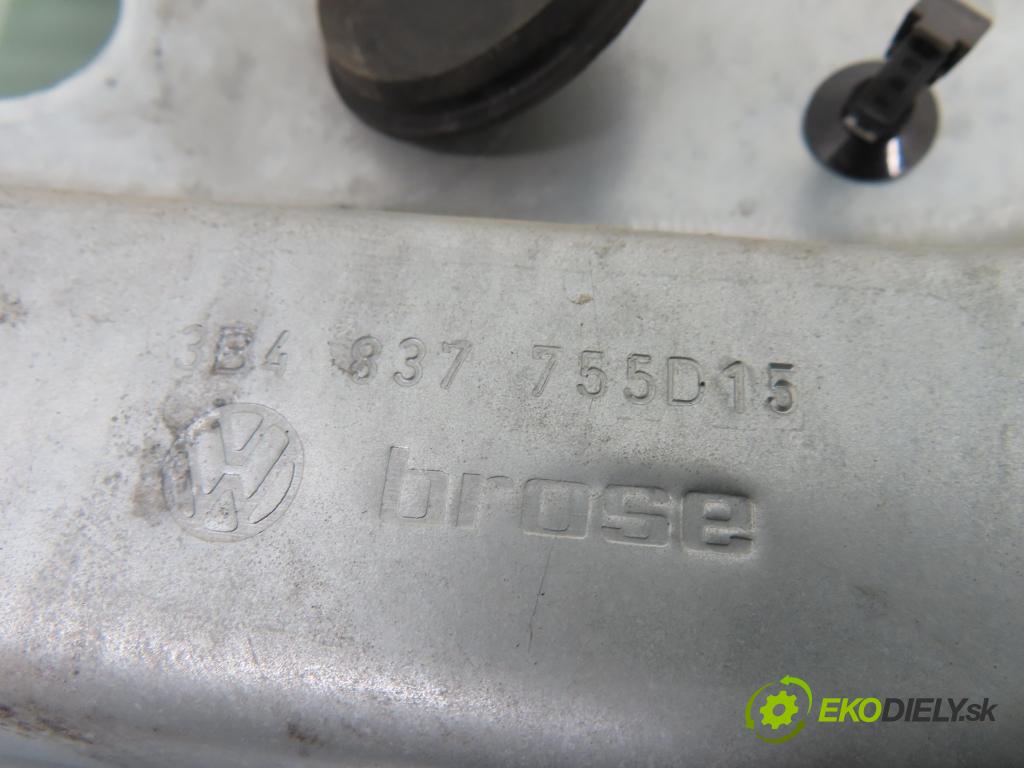 VW PASSAT B5.5 Variant (3B6) KOMBI 2001 96,00 1.9 TDI PD 130 - AVF 1896,00 mechanismus oken 3B4837755D ; 3B4837751LD
