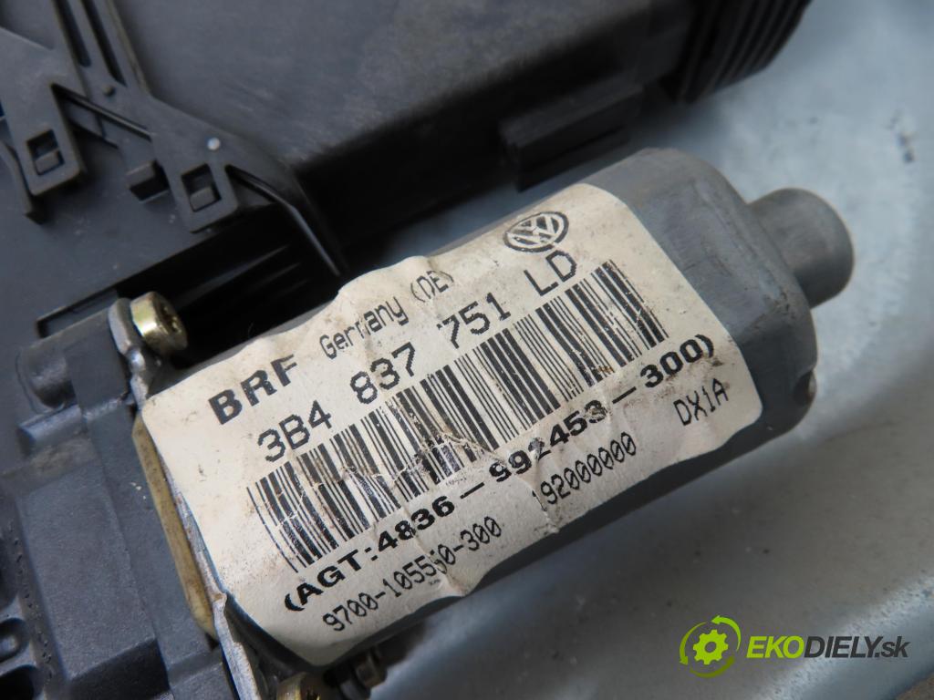 VW PASSAT B5.5 Variant (3B6) KOMBI 2001 96,00 1.9 TDI PD 130 - AVF 1896,00 mechanismus oken 3B4837755D ; 3B4837751LD