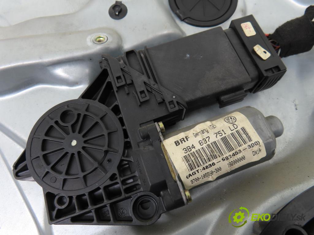 VW PASSAT B5.5 Variant (3B6) KOMBI 2001 96,00 1.9 TDI PD 130 - AVF 1896,00 mechanismus oken 3B4837755D ; 3B4837751LD