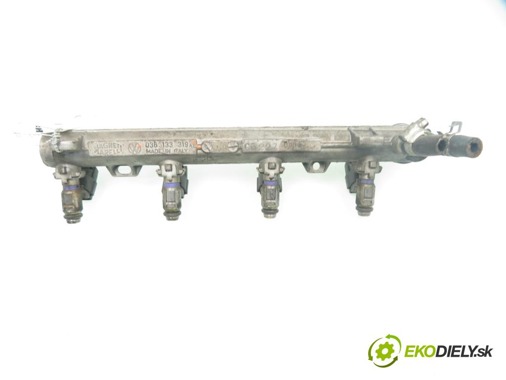 SEAT LEON (1M1) HB 2002 77,00 1.6 16 V - AZD 1598,00 Lišta vstrekovacia 036133319AL ; 036031T (Vstrekovacie lišty)