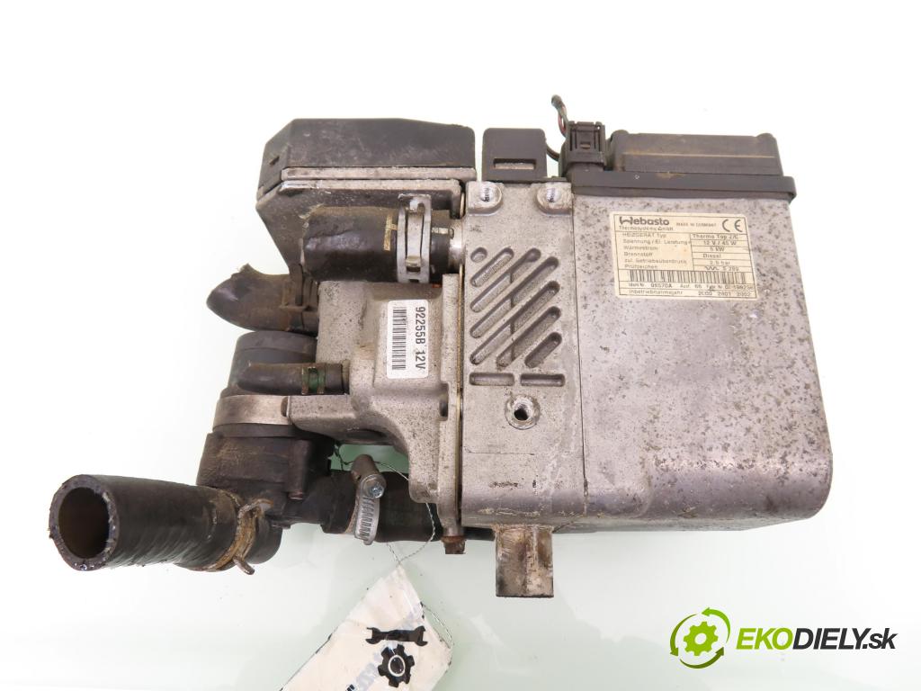 ROVER 75 (RJ) SEDAN 2001 85,00 2.0 CDT 116 - 204D2 1951,00 Webasto 98570A ; 92255B (Webasto ohřívače)