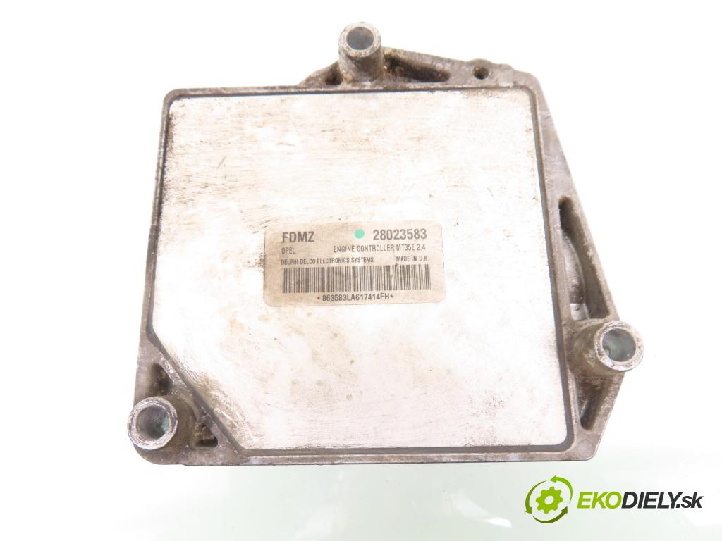 OPEL ZAFIRA B (A05) MINIVAN 2006 69,00 1.6 CNG - Z 16 YNG 1598,00 řídící jednotka motora 28023583