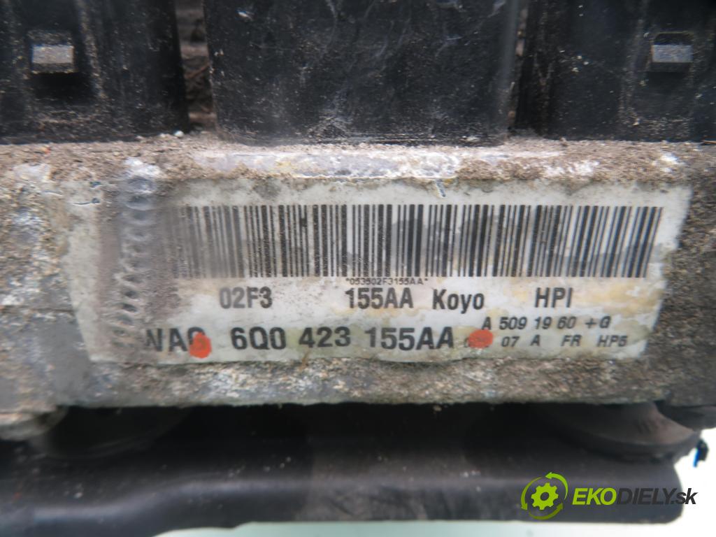 VW POLO (9N_) HB 2002 47,00 1.2 12V 64 - AZQ 1198,00 Pumpa servočerpadlo 6Q0423371A ; 6Q0423155AA