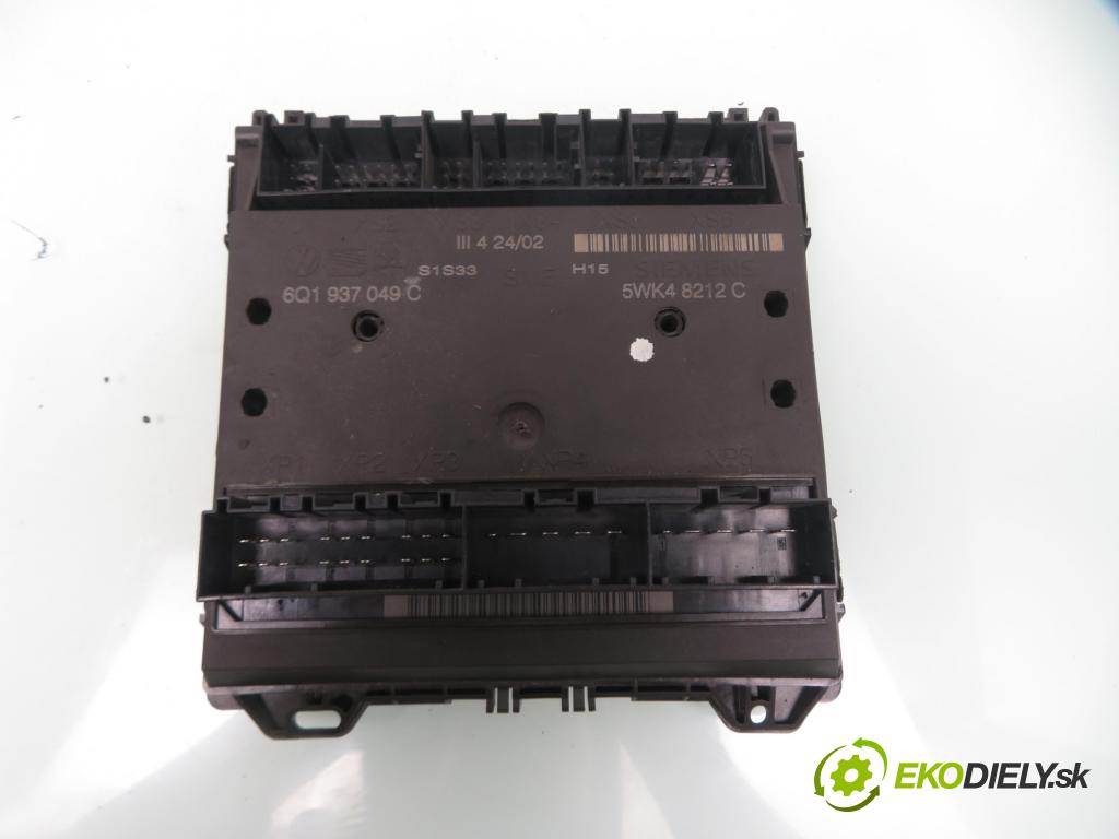 VW POLO (9N_) HB 2002 47,00 1.2 12V 64 - AZQ 1198,00 spínačka / imobilizéra IMMO / řídící jednotka 03E906033L ; 4B0905851 ; 110080124023A