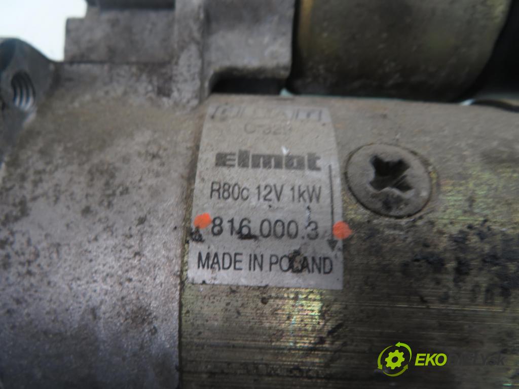 FIAT SEICENTO / 600 (187_) HB 1999 29,00 0.9 39 - 1170 A1.046 899,00 startér 8160003 (Startér)