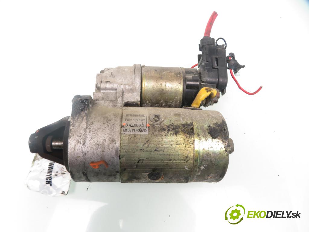 FIAT SEICENTO / 600 (187_) HB 1999 29,00 0.9 39 - 1170 A1.046 899,00 startér 8160003 (Startér)