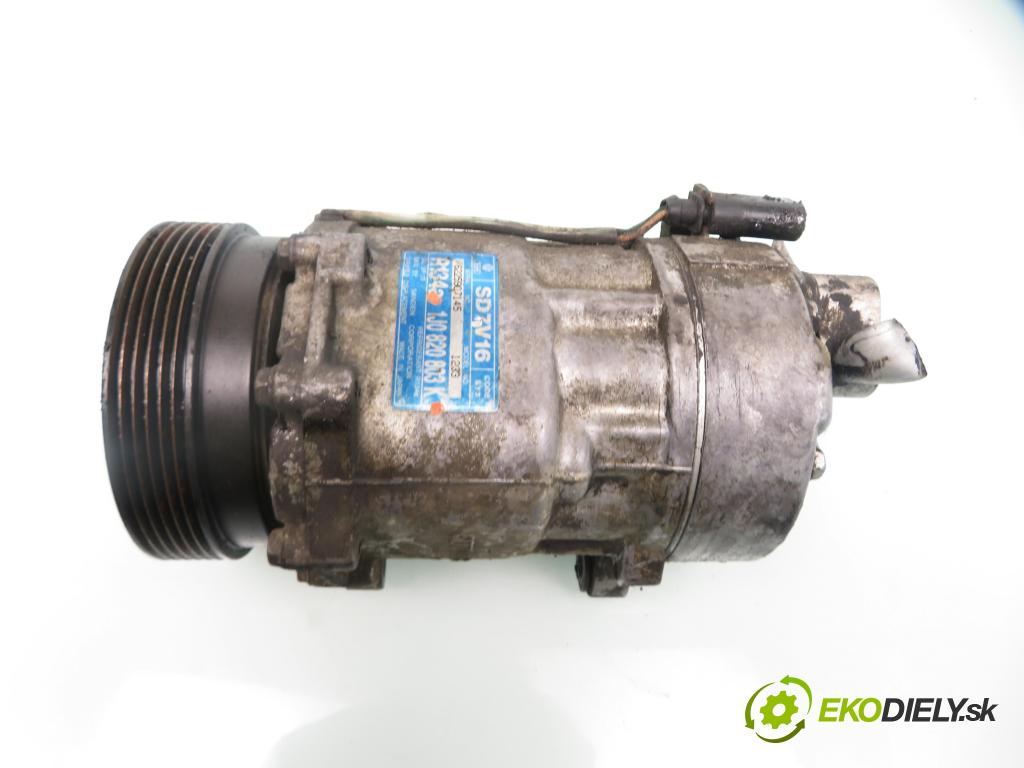SEAT LEON (1M1) HB 2002 77,00 1.6 16 V - AZD 1598,00 KOMPRESOR: klimatizácie 1J0820803K (Kompresory klimatizácie)