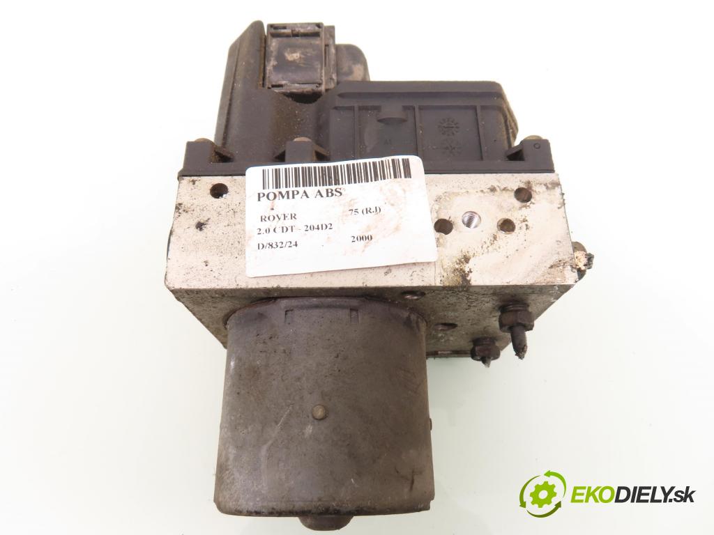 ROVER 75 (RJ) SEDAN 2001 85,00 2.0 CDT 116 - 204D2 1951,00 Pumpa ABS 0265900004 ; 0265224009 (Pumpy ABS)