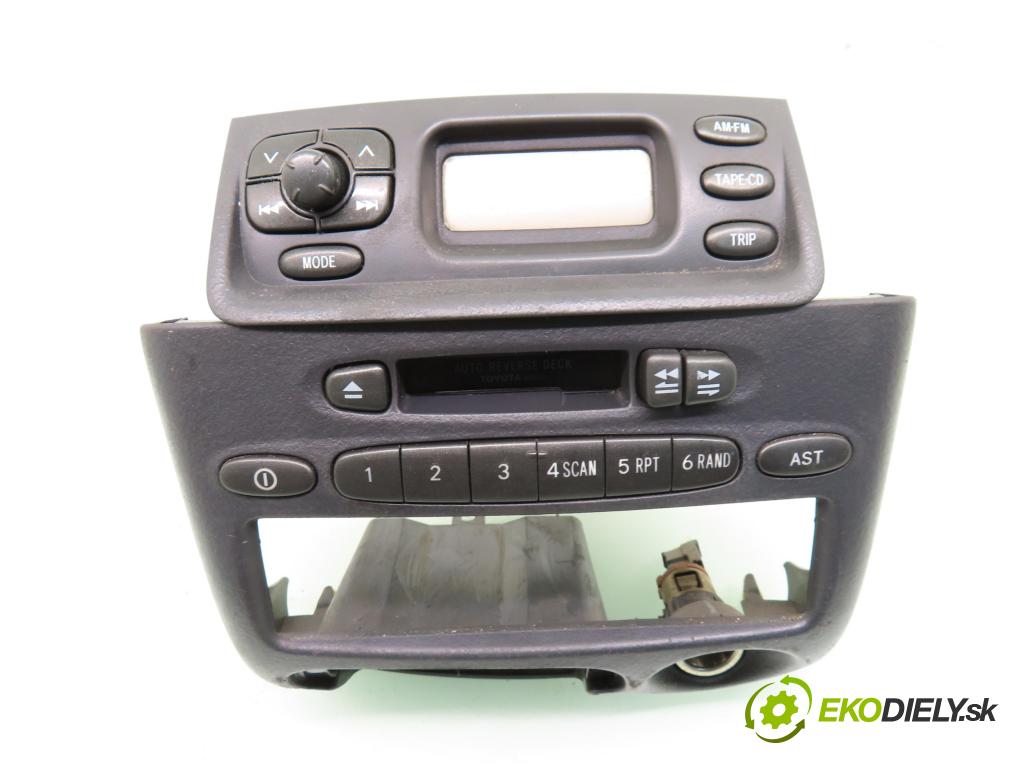 TOYOTA YARIS (_P1_) HB 1999 50,00 1.0 VVT- i 68 - 1SZ-FE 998,00 RADIO Modul 861200D011 ; 861100D011B1