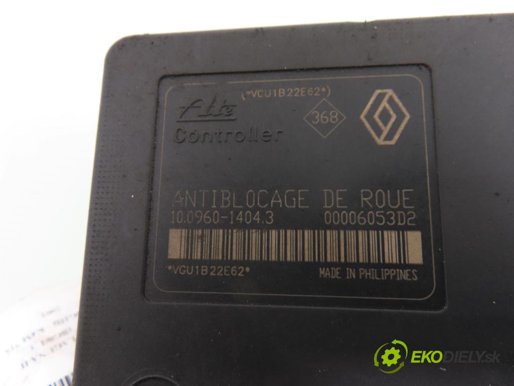 RENAULT LAGUNA II (BG0/1_) LIFTBACK 2001 79,00 1.6 16V (BG0A, BG0L) - K4M 710 1598,00 Pumpa ABS 10096014043 ; 8200007442B (Pumpy ABS)