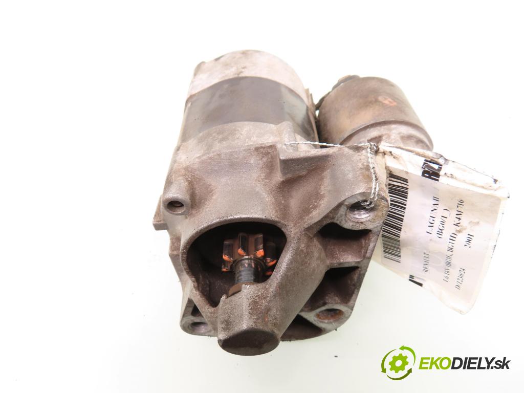 RENAULT LAGUNA II (BG0/1_) LIFTBACK 2001 79,00 1.6 16V (BG0A, BG0L) - K4M 710 1598,00 Štartér D7E22 (Štartéry)