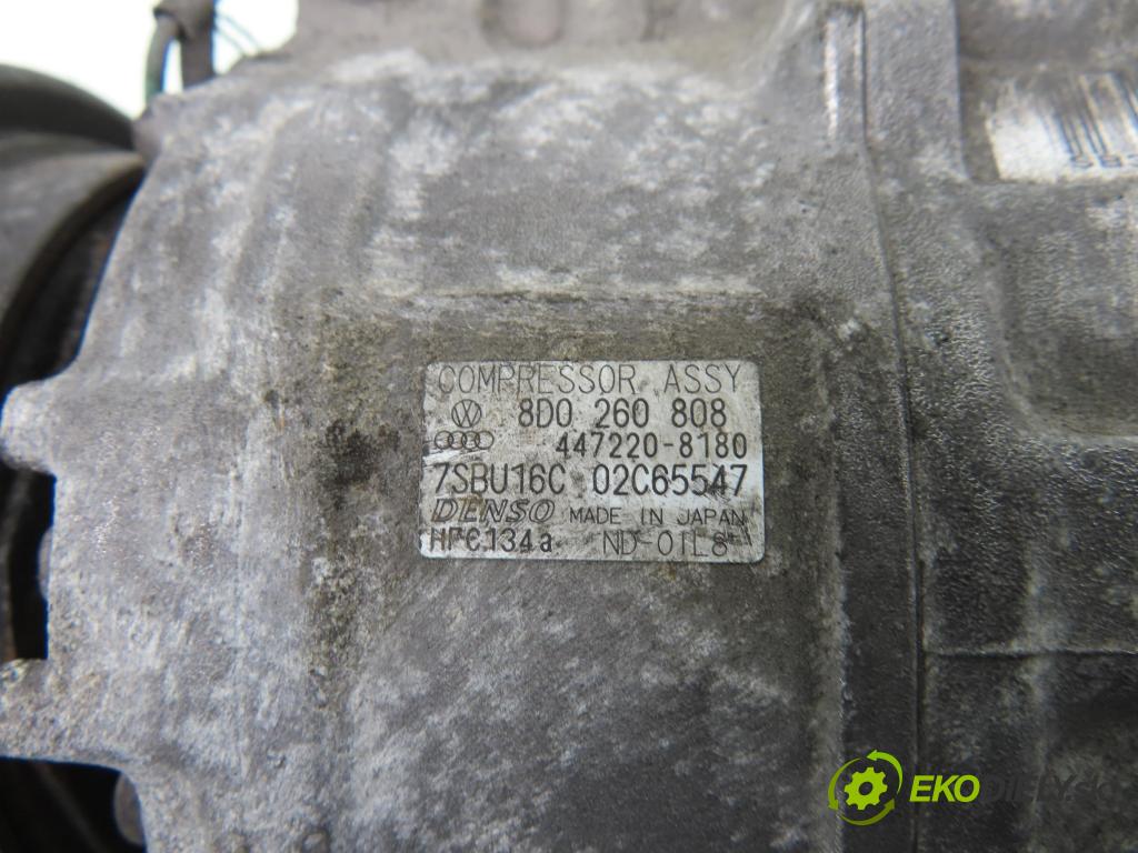 VW PASSAT B5.5 Variant (3B6) KOMBI 2001 96,00 1.9 TDI PD 130 - AVF 1896,00 KOMPRESOR: klimatizácie 8D0260808 ; 4472208180 (Kompresory klimatizácie)