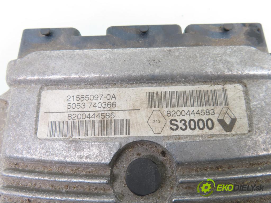 RENAULT LAGUNA II (BG0/1_) LIFTBACK 2005 99,00 2.0 16V (BG00, BG0K, BG0P, BG0W) - F4R 712 1998,00 Riadiaca jednotka Motor 8200444583 ; 8200444586