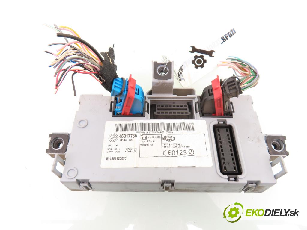 FIAT PUNTO (188_) HB 2002 44,00 1.2 60 - 188 A4.000 1242,00 MODUL BSI 46817786