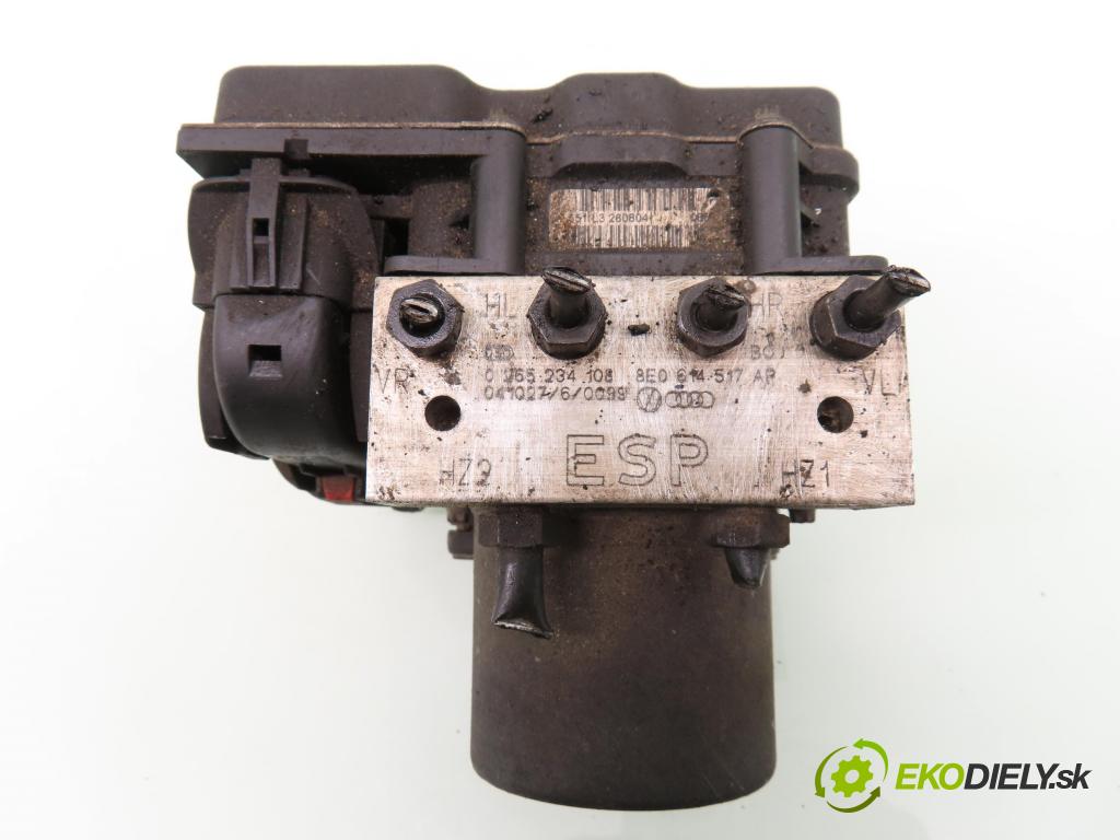AUDI A4 (8EC, B7) SEDAN 2004 103,00 2.0 TDI - BPW 1968,00 Pumpa ABS 0265950358 ; 8E0614517AP (Pumpy ABS)