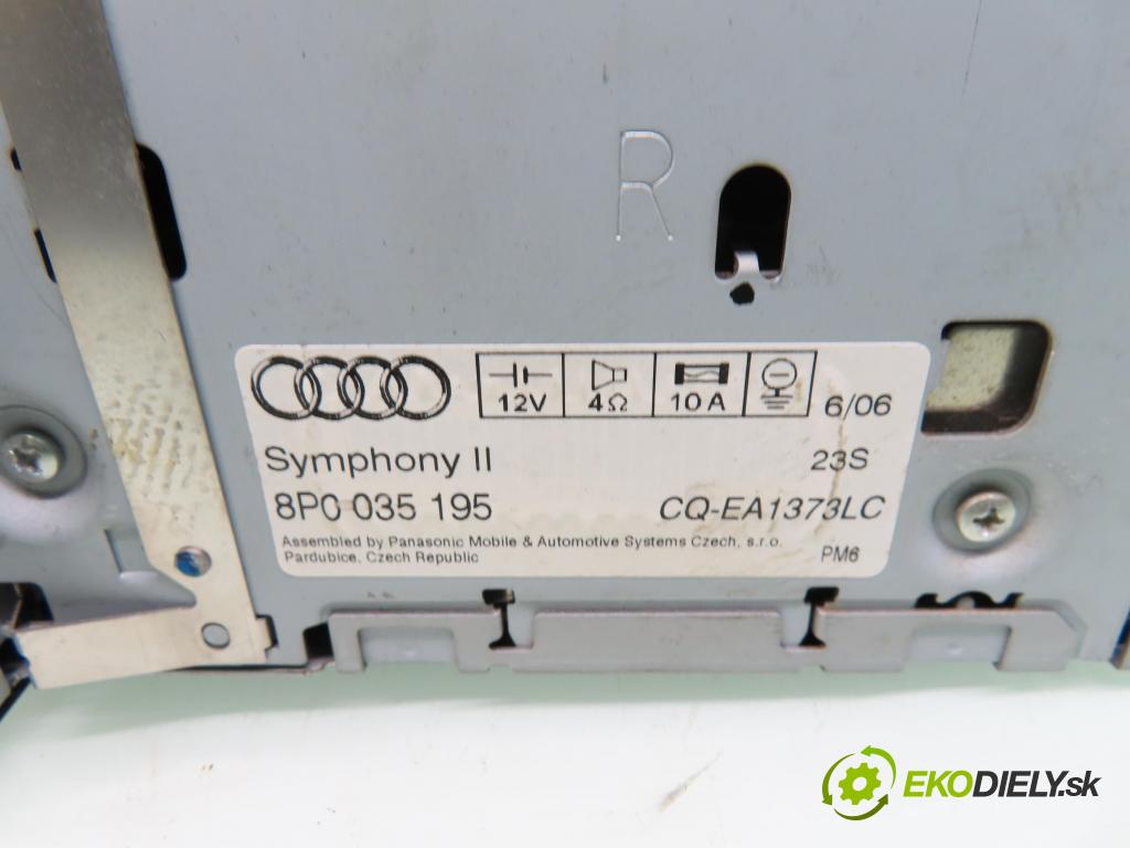 AUDI A3 (8P1) HB 2006 103,00 2.0 TDI PD 16V 140 1968,00 RADIO CD 8P0035195