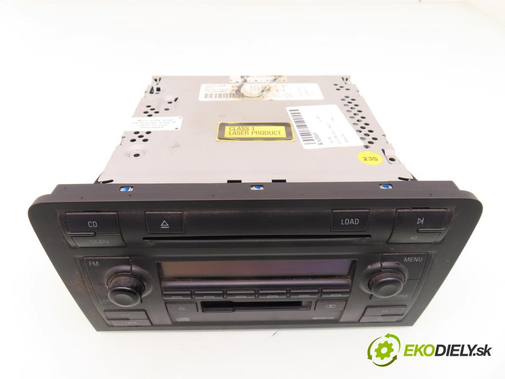 AUDI A3 (8P1) HB 2006 103,00 2.0 TDI PD 16V 140 1968,00 RADIO CD 8P0035195