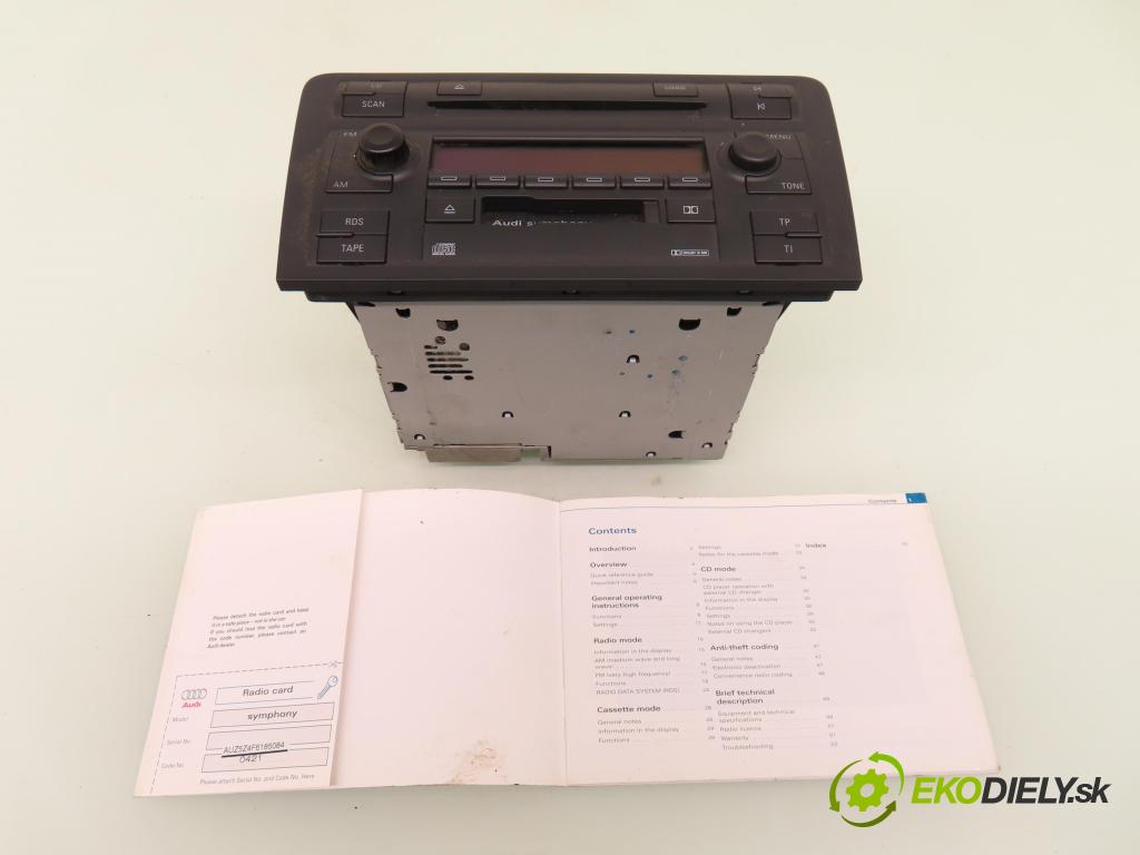 AUDI A3 (8P1) HB 2006 103,00 2.0 TDI PD 16V 140 1968,00 RADIO CD 8P0035195