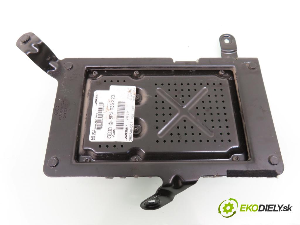 AUDI A3 (8P1) HB 2006 103,00 2.0 TDI PD 16V 140 1968,00 Zosilňovač 8P3035223 (Zosilňovače)