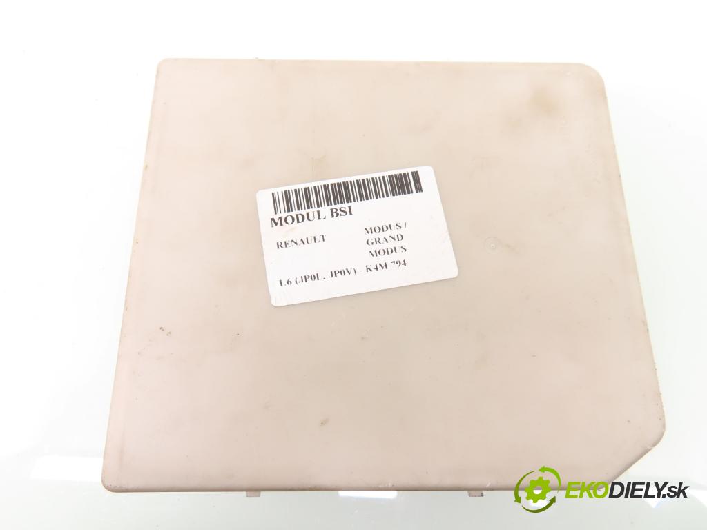 RENAULT MODUS / GRAND MODUS (F/JP0_) HB 2005 65,00 1.6 (JP0L, JP0V) - K4M 794 1598,00 MODUL BSI 233293D