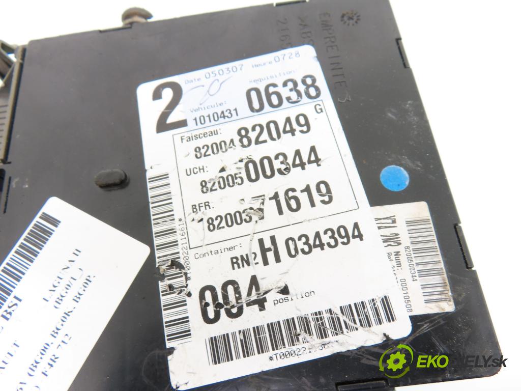 RENAULT LAGUNA II (BG0/1_) LIFTBACK 2005 99,00 2.0 16V (BG00, BG0K, BG0P, BG0W) - F4R 712 1998,00 MODUL BSI 8200500344