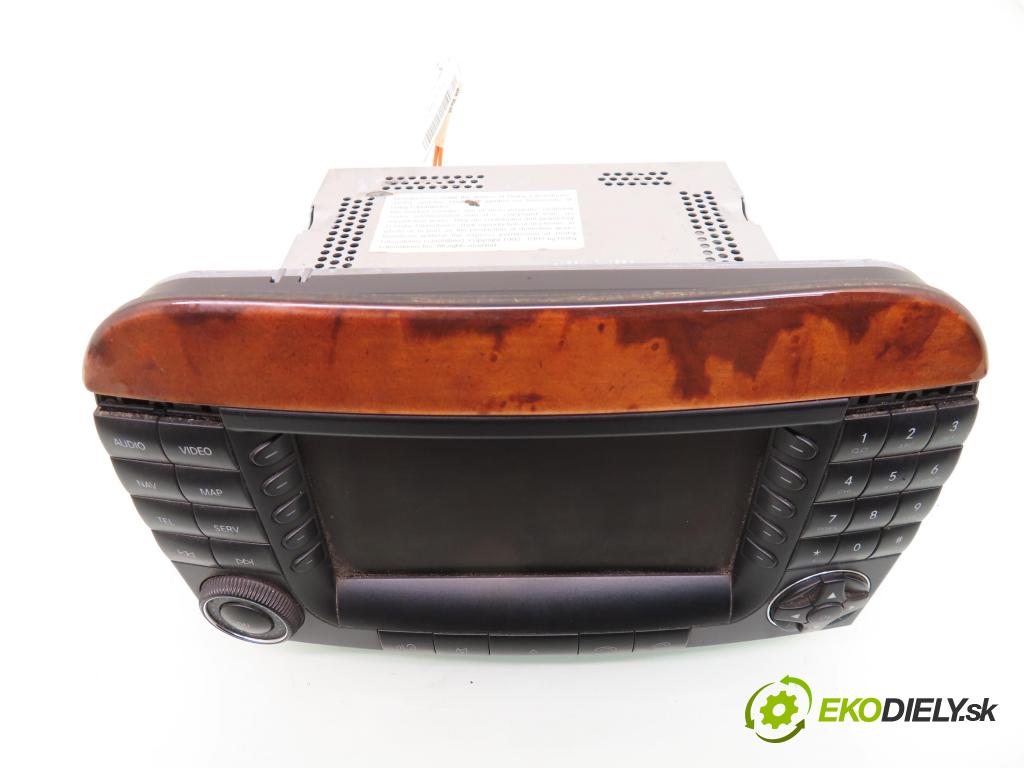 MERCEDES-BENZ KLASA S (W220) SEDAN 2004 145,00 S 320 CDI 197 - OM 613.960 3222,00 RADIO A2208702189 ; A2208270457 ; A2204450360