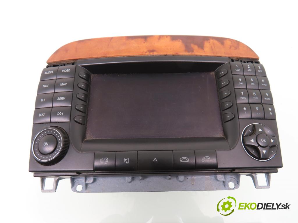 MERCEDES-BENZ KLASA S (W220) SEDAN 2004 145,00 S 320 CDI 197 - OM 613.960 3222,00 RADIO A2208702189 ; A2208270457 ; A2204450360