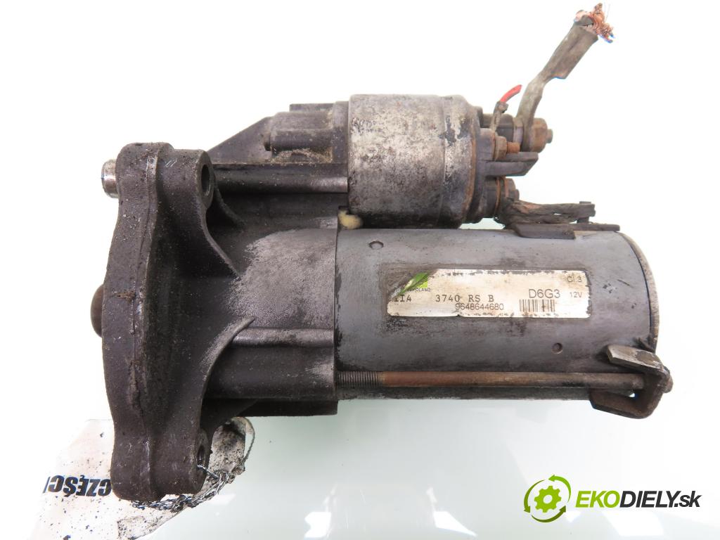 PEUGEOT 307 SW (3H) KOMBI 2004 80,00 1.6 BioFlex - NFU (TU5JP4) 1587,00 startér D6G3 (Startér)