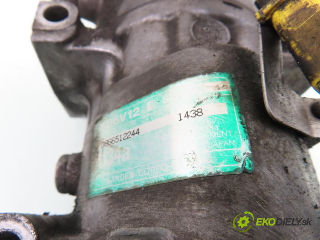 PEUGEOT 307 SW (3H) KOMBI 2004 80,00 1.6 BioFlex - NFU (TU5JP4) 1587,00 KOMPRESOR: klimatizácie 1438 (Kompresory klimatizácie)