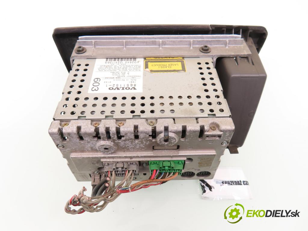 VOLVO S60 I (384) SEDAN 2001 132,00 2.0 T - B 5204 T5 1984,00 RADIO CD Modul 86511521