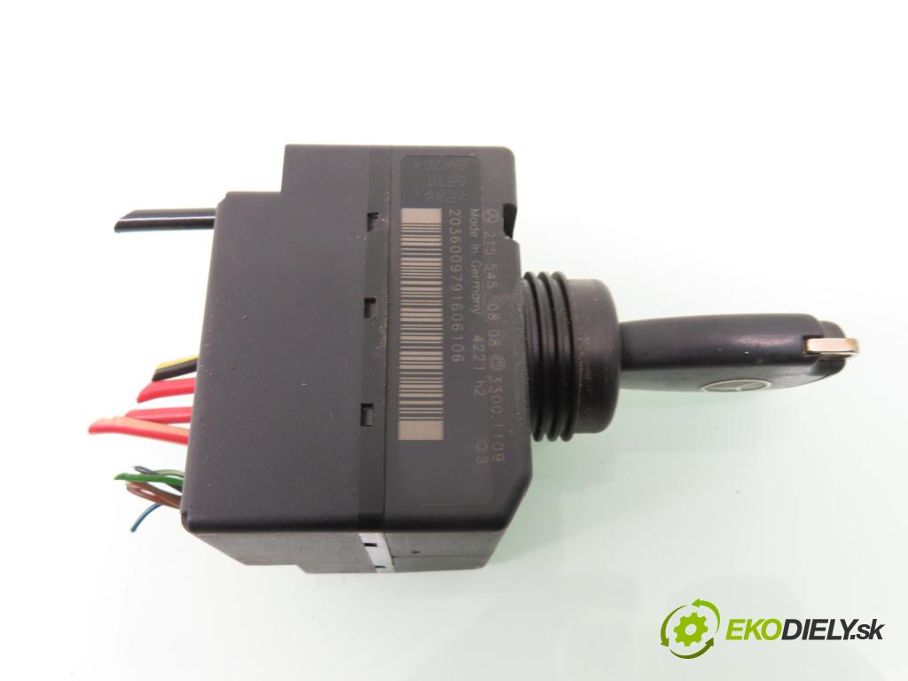 MERCEDES-BENZ KLASA S (W220) SEDAN 2004 145,00 S 320 CDI 197 - OM 613.960 3222,00 spinačka 2155450808 (Spínacie skrinky a kľúče)