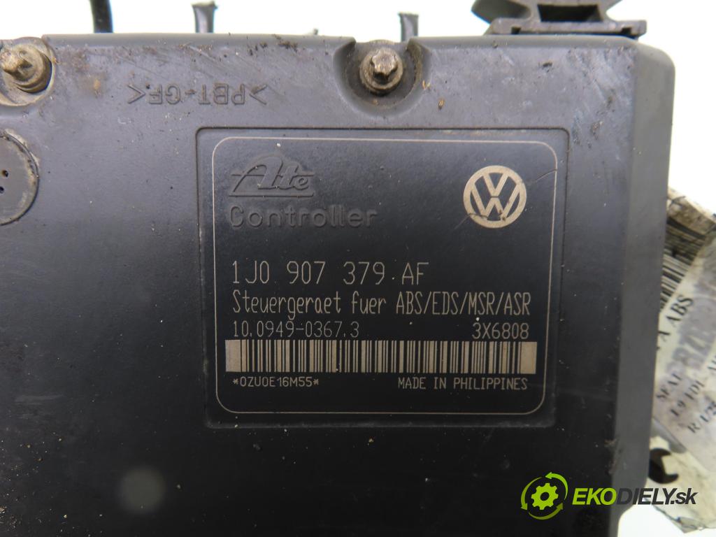 SEAT LEON (1M1) HB 2000 81,00 1.9 TDI - AHF 1896,00 Pumpa ABS 1J0907379AF ; 1J0614417A (Pumpy ABS)