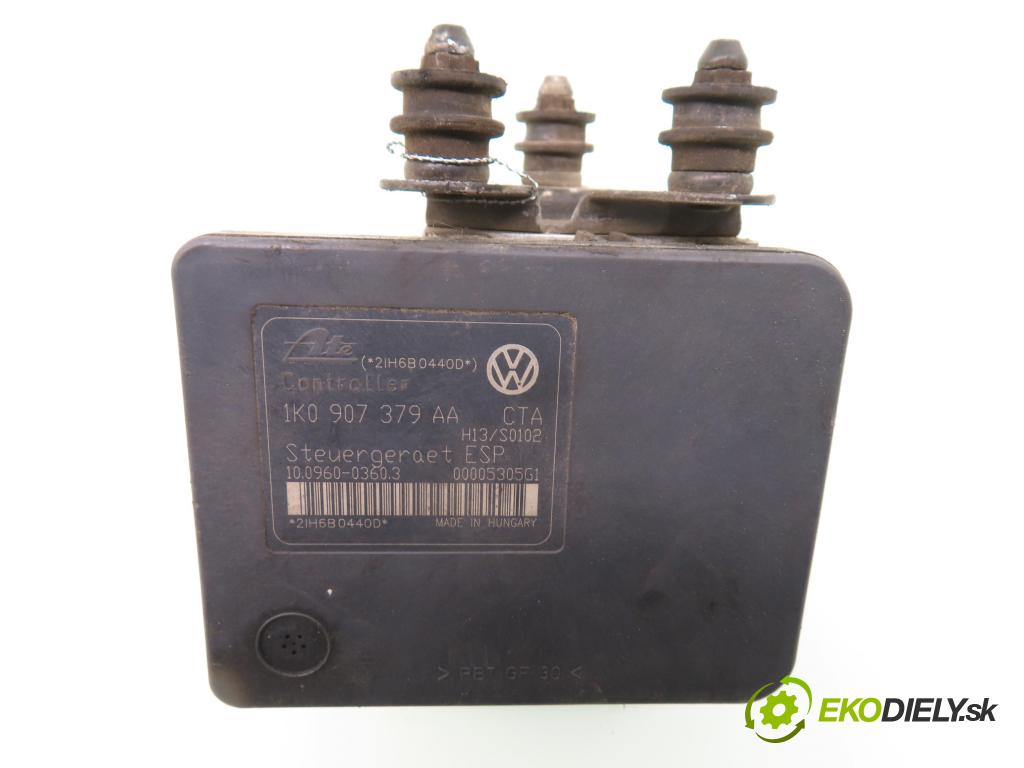 AUDI A3 (8P1) HB 2006 103,00 2.0 TDI PD 16V 140 1968,00 Pumpa ABS 1K0907379AA ; 1K0614517T (Pumpy ABS)