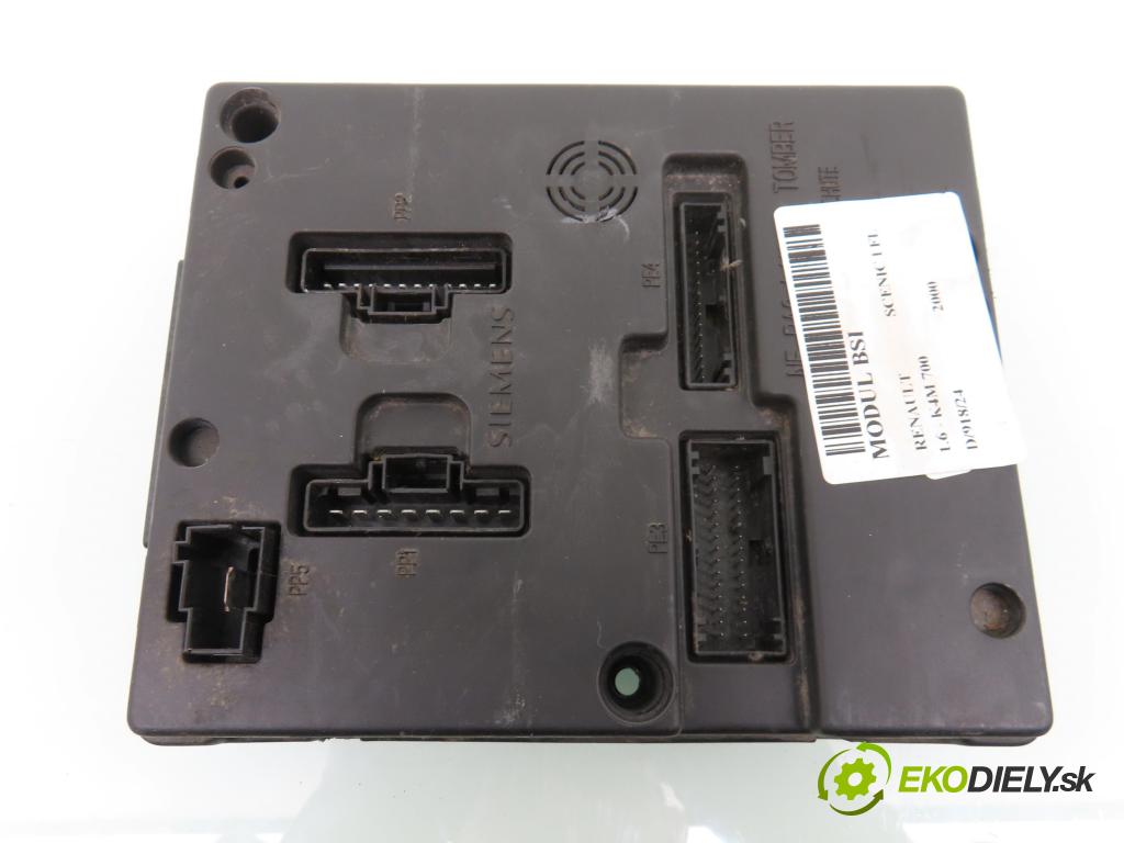RENAULT SCENIC I (JA0/1_) MINIVAN 2000 79,00 1.6 16V 107 - K4M 700 1598,00 MODUL BSI 8200029342A ; S108502610C