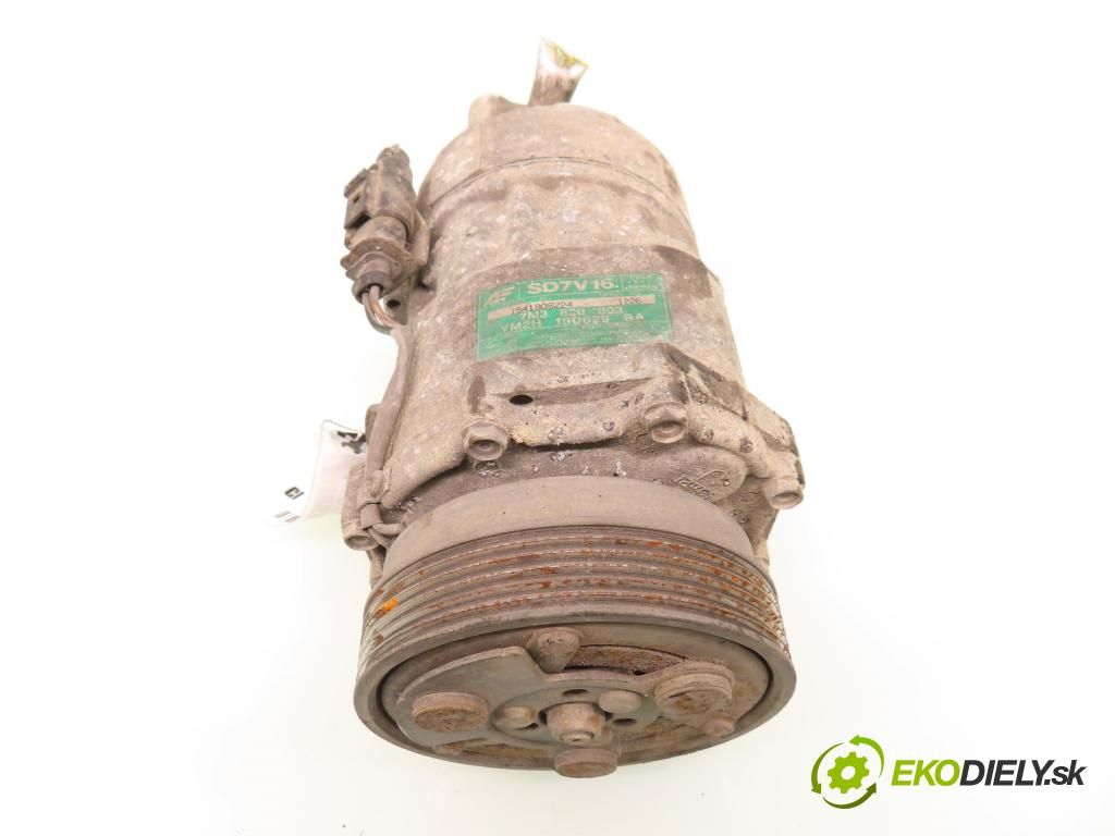 FORD GALAXY (WGR) MINIVAN 2001 85,00 1.9 TDI PD 115 - AUY 1896,00 KOMPRESOR: klimatizácie 7M3820803 ; YM2H19D629BA (Kompresory klimatizácie)